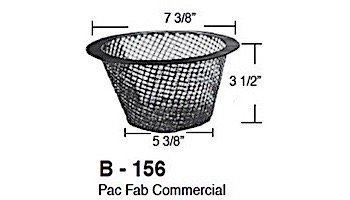 Aladdin Basket for Pac Fab Commercial | B-156