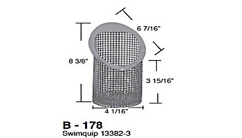 Aladdin Basket for Swimquip 13382-3 | B-178