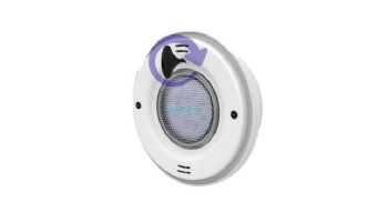 AquaStar Lite Star 20-Degree Adjustable Angle Blue LED Pool and Spa Light | 12V 9W | New Construction | Dark Gray Face Plate | LS105-BLUE
