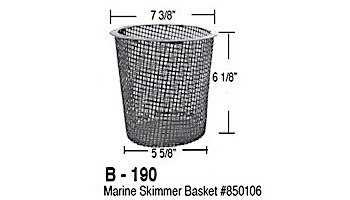 Aladdin Basket for Marine Skimmer  #850106 | B-190