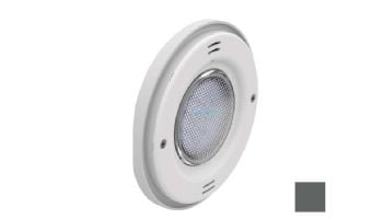 AquaStar Lite Star White Replacement LED Pool and Spa Light without Housing | 12V 9W | New Construction | Dark Gray Face Plate | LSR105-WHITE