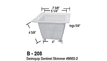 Aladdin Basket for Swimquip Sentinel Skimmer #8660-2 | B-208