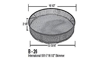 Aladdin Basket for International 1511-7 16 1/2_quot; Skimmer | B-26