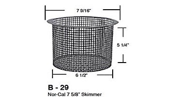 Aladdin Basket for Nor-Cal 7 5/8" Skimmer | B-29