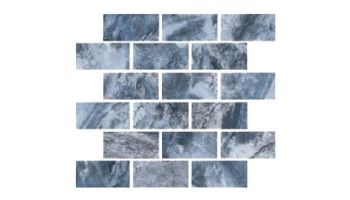 National Pool Tile Scents 1x2 Series | Blue Gray | BRC-OCEAN1X2