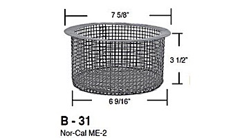 Aladdin Basket for Nor-Cal ME-2 | B-31