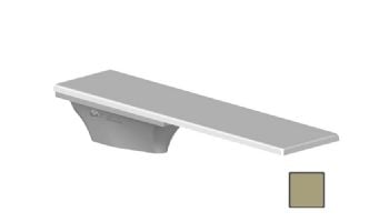 Global Pool Products 6' GX Diving Board 3 Bolt Base with Jig | Sand | GPP-DB-GX6-S-C