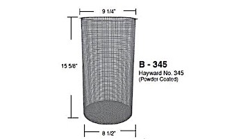 Aladdin Basket for Jacuzzi Hayward No. 345 | B-345