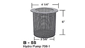 Aladdin Basket for Hydro Pump 708-1 | B-55