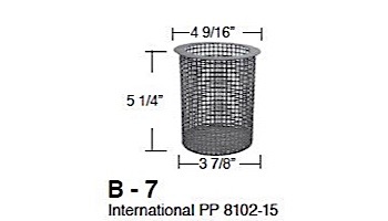 Aladdin Basket for International PP 8102-15 | B-7