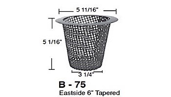 Aladdin Basket for Eastside 6" Tapered | B-75