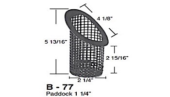 Aladdin Basket for Paddock 1 1/4" | B-77