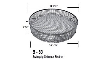 Aladdin Basket for Swimquip Skimmer Strainer | B-83 loading=