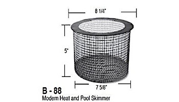Aladdin Basket for Modern Heat and Pool Skimmer | B-88