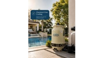 Glacier Ice Block Residential Pool Cooler | 30 GPM 20,000 Gallons | GPC-25