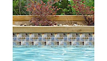 National Pool Tile Martinique 2x2 Series | Ocean Blue | MARF233