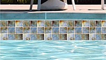 National Pool Tile Martinique 2x2 Series | Ocean Blue | MARF233