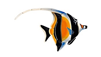 Ceramic Mosaic Pacific Blue Tang 10 in x 5 in | BT59