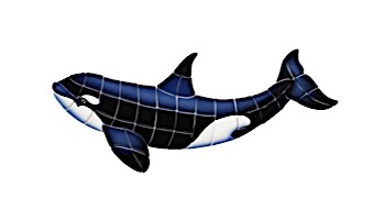Ceramic Mosaic Orca-B with Shadow 36 inches x 21 inches | OR40-36/SH