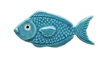 Ceramic Mosaic Orange Reef Fish 4 inch | 101OR