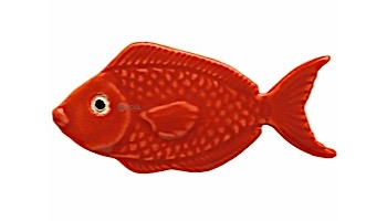 Ceramic Mosaic Sunset Reef Fish 4 inch | 101SS