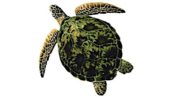 Porcelain Mosaic Sea Turtle Green | 24" x 24" | PORC-GT3-24