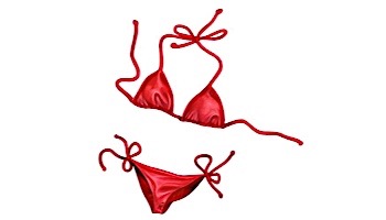 Porcelain Mosaic Bikini | Red | PORC-RB33