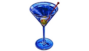 Porcelain Mosaic Cocktail Drink | 8" x 5" |  PORC-CD27