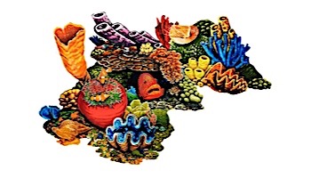 Porcelain Mosaic Coral | Reef Scene B | PORC-CR30B