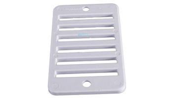 CMP Rectangular Grate with Screws | White | 25533-000-010