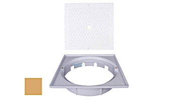 Custom Molded Square Skimmer Cover & Collar | Tan | 25538-909-000