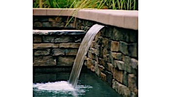 Custom Cascades 48" Waterfall Extended Lip Gray | 2000-48XL