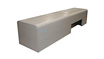 Coverstar Aluminum Bench 23" Wide x 24' Long | A2058