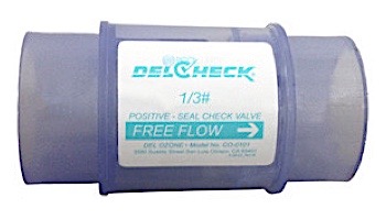 DELCheck 1/3# Check Valve 2" | CO-0101