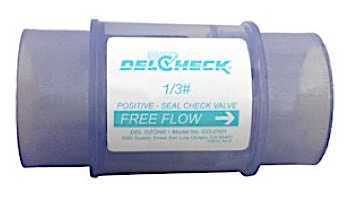 DELCheck 1/3# Check Valve 2_quot; | CO-0101