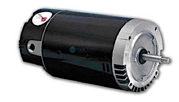 Replacement Threaded Shaft Pool Motor .5HP | 115/208/230V 56 Round Frame | Full-Rated Energy Efficient B657 | EB657