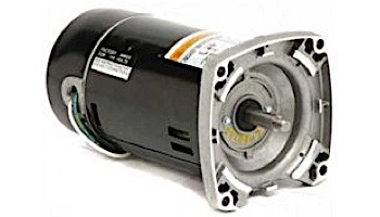 Replacement Square Flange Pool Motor 2HP | 208/230/460V 56 Frame Full-Rated | Three Phase H637 | EH637