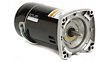 Replacement Square Flange Pool Motor 2HP | 208/230/460V 56 Frame Full-Rated | Three Phase H637 | EH637