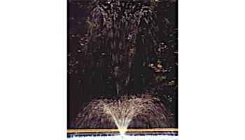 Fountains For Pools TF Series Shower of Diamonds Telescoping Pool Fountain | Plaster Construction 42" Water Depth | TF-42