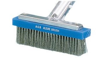 A&B Brush Straight Algae Brush | 6.25" | Stainless Steel Bristles | 5000