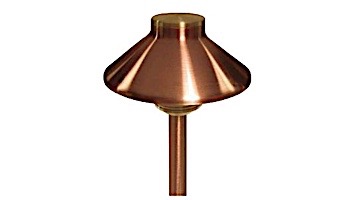 FX Luminaire | DemiLite Copper 20 Watt Pathlight with 8" Riser | DL-20-8R-CU | 224300