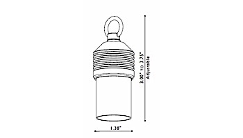 FX Luminaire | 12 Watt | Frosted Copper | LS-12-CU | 222820