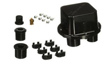 CMI 5-Hole Swimming Pool Junction Box | 15_quot; x 15_quot; | Black | JBP57510 loading=