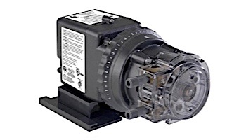 Stenner Classic Series 45M5 Pump | Single Head Adjustable Output | 50GPD 120V 60Hz USA .25" UV Black 25PSI | 45MJL5A2STAA