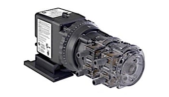 Stenner Classic Series 170DM3 Pump | Double Head Adjustable Output | 80GPD 120V 60Hz USA .25" White 25PSI | 170JL3A1STAA