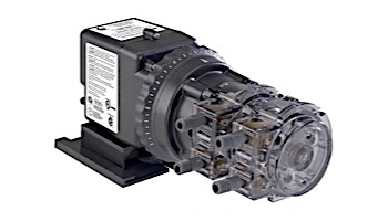 Stenner Classic Series 170DM5 Pump | Double Head Adjustable Output | 170GPD 120V 60Hz USA " .375" UV Black 25PSI | 170JL5A4TQAA