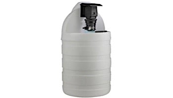 Stenner Pumps Tank System | Single Head Adjustable Output Peristaltic Pump | 30 Gallon White Tank | 50GPD 120V | S3N45MJL5A1STAA