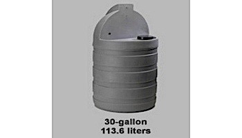 Stenner 30 Gallon STS Poly Tank UV Gray | STS30GC
