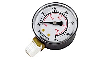 Hayward Bottom Mount Pressure Gauge | ECX270861