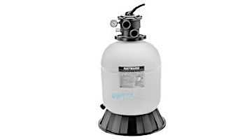 Hayward Pro Series Top Mount Sand Filter 18" Tank Includes Top Mount 1.5" Threaded Vari-Flo Valve | W3S180T